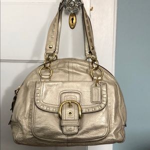 Coach leather satchel